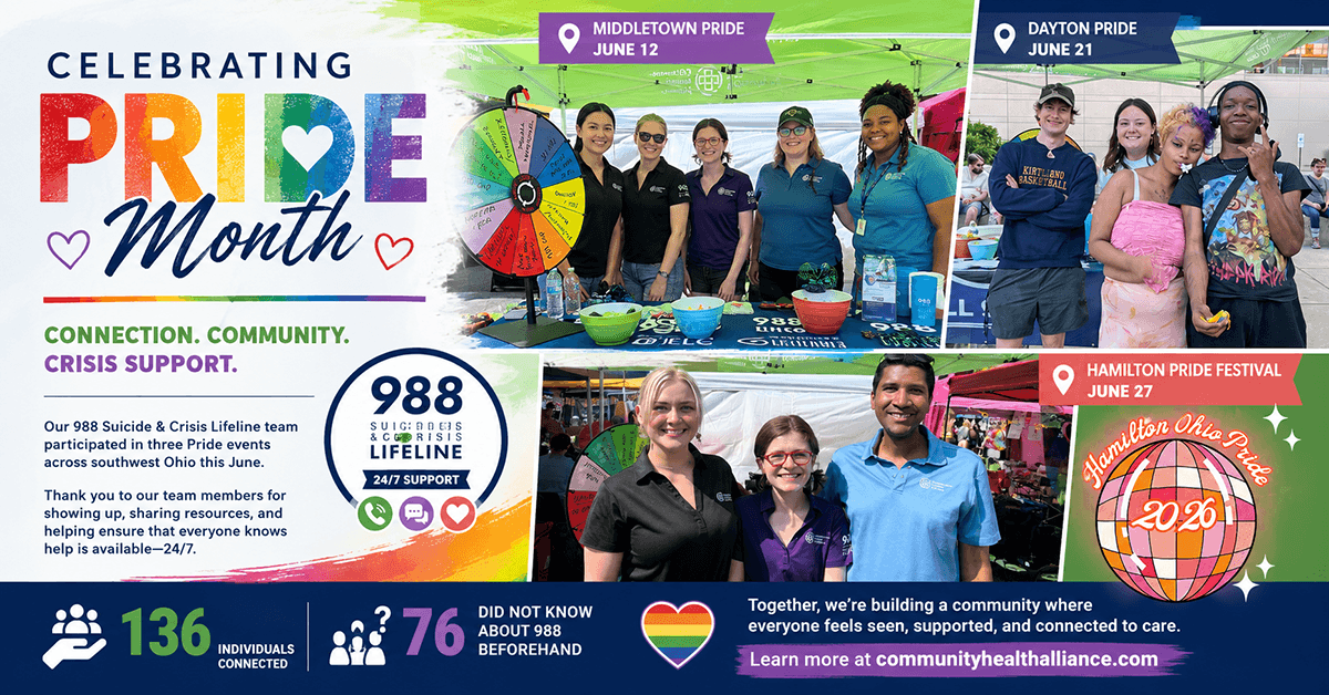 Celebrating Pride Month Through Connection, Community, and Crisis Support